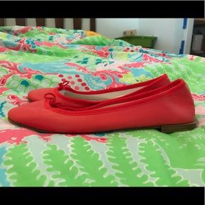 Repetto Cendrillon poppy/lipstick red ballet flats